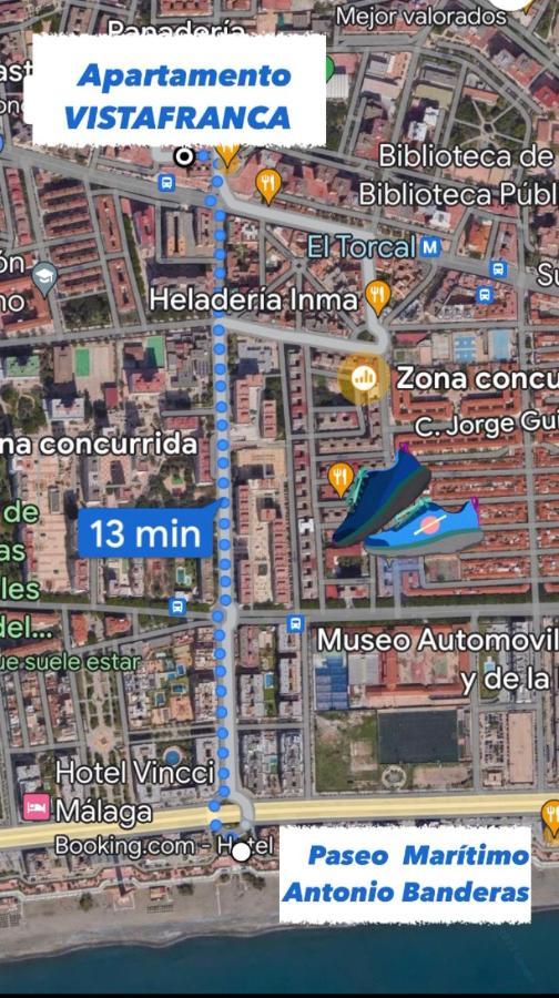 Apartamento Vistafranca Málaga Kültér fotó